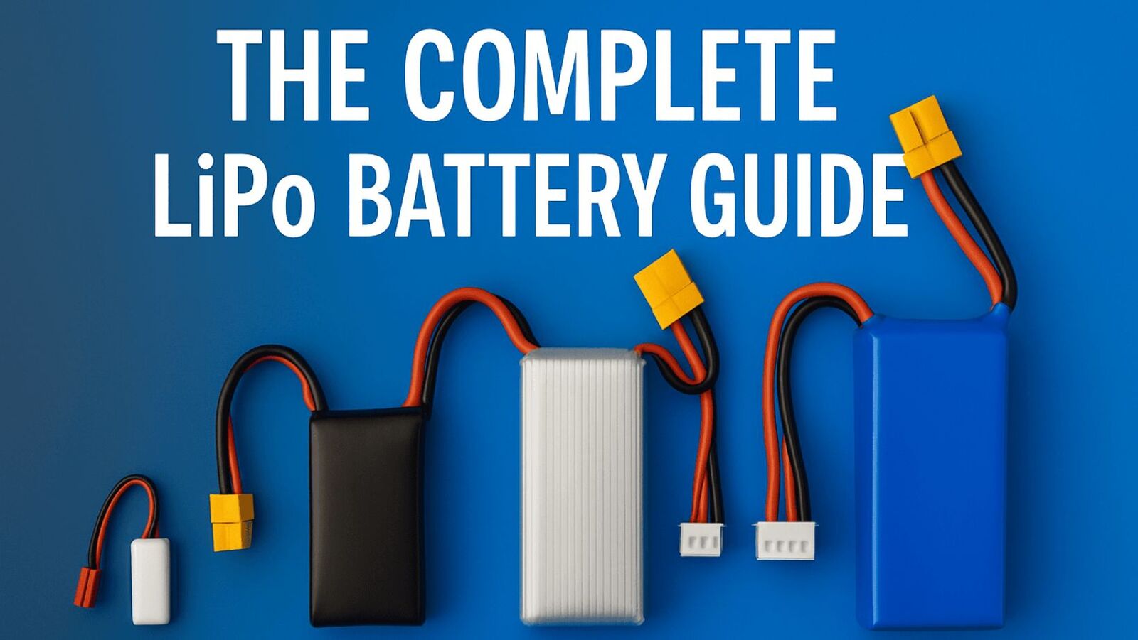 The Complete LiPo Battery Guide At UAV Marketplace: Boost The Performance Of Your FPV Drone Overview